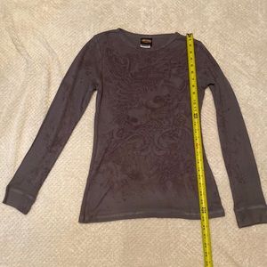 Women’s Harley Davidson Gray Thermal shirt